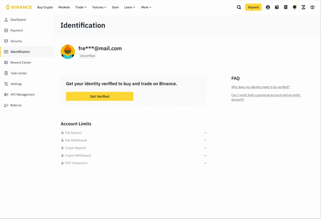Binance for beginner
