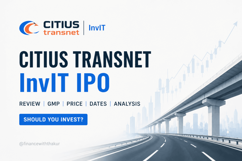 Citius Transnet InvIT IPO Review GMP Price Dates